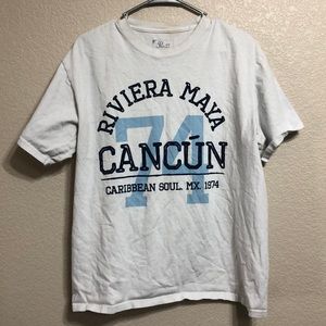 White Cancun Mexico shirt